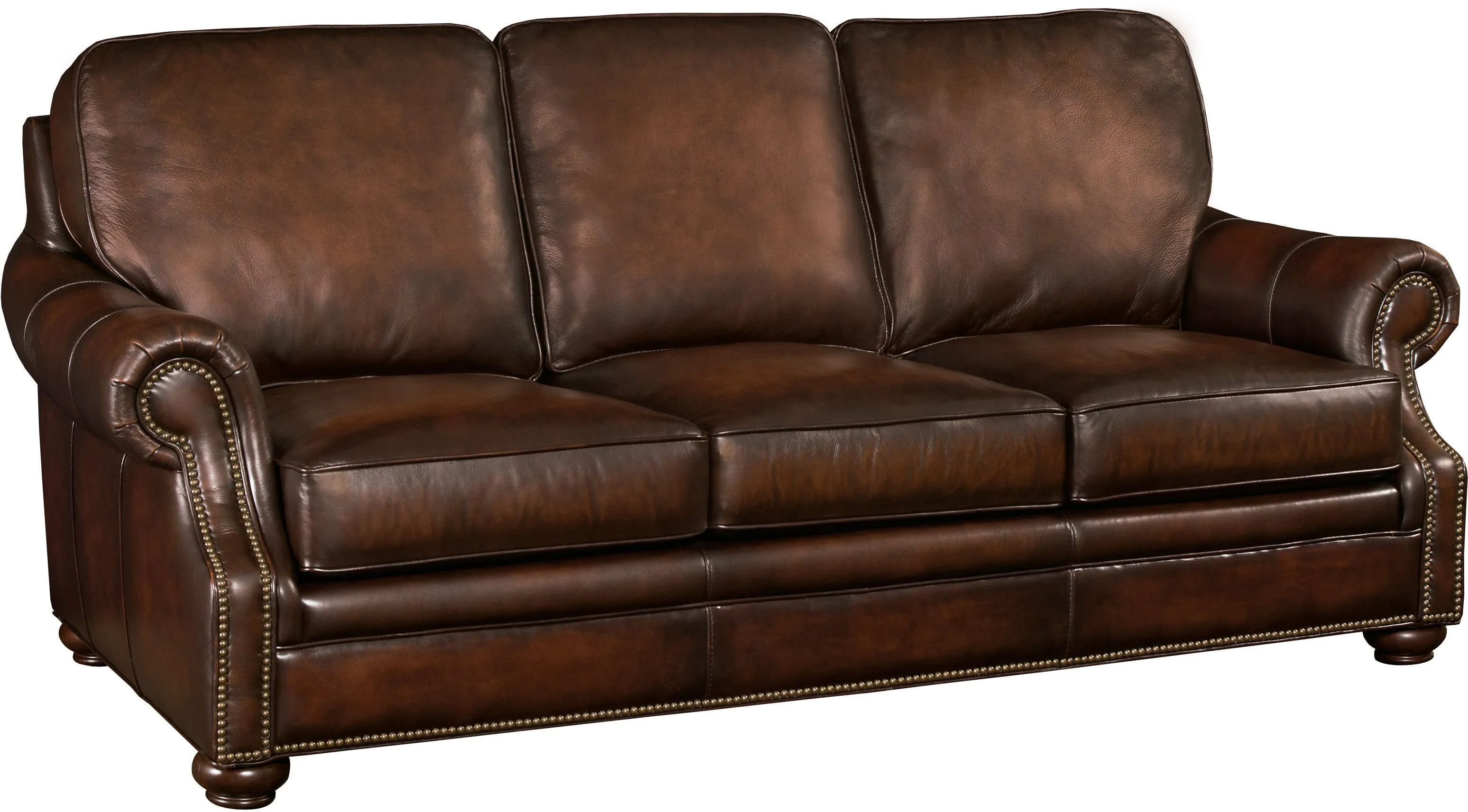 Montgomery Stationary Leather Sofa (83") In stock 1 Montgomery Stationary Leather Sofa (83") In stock