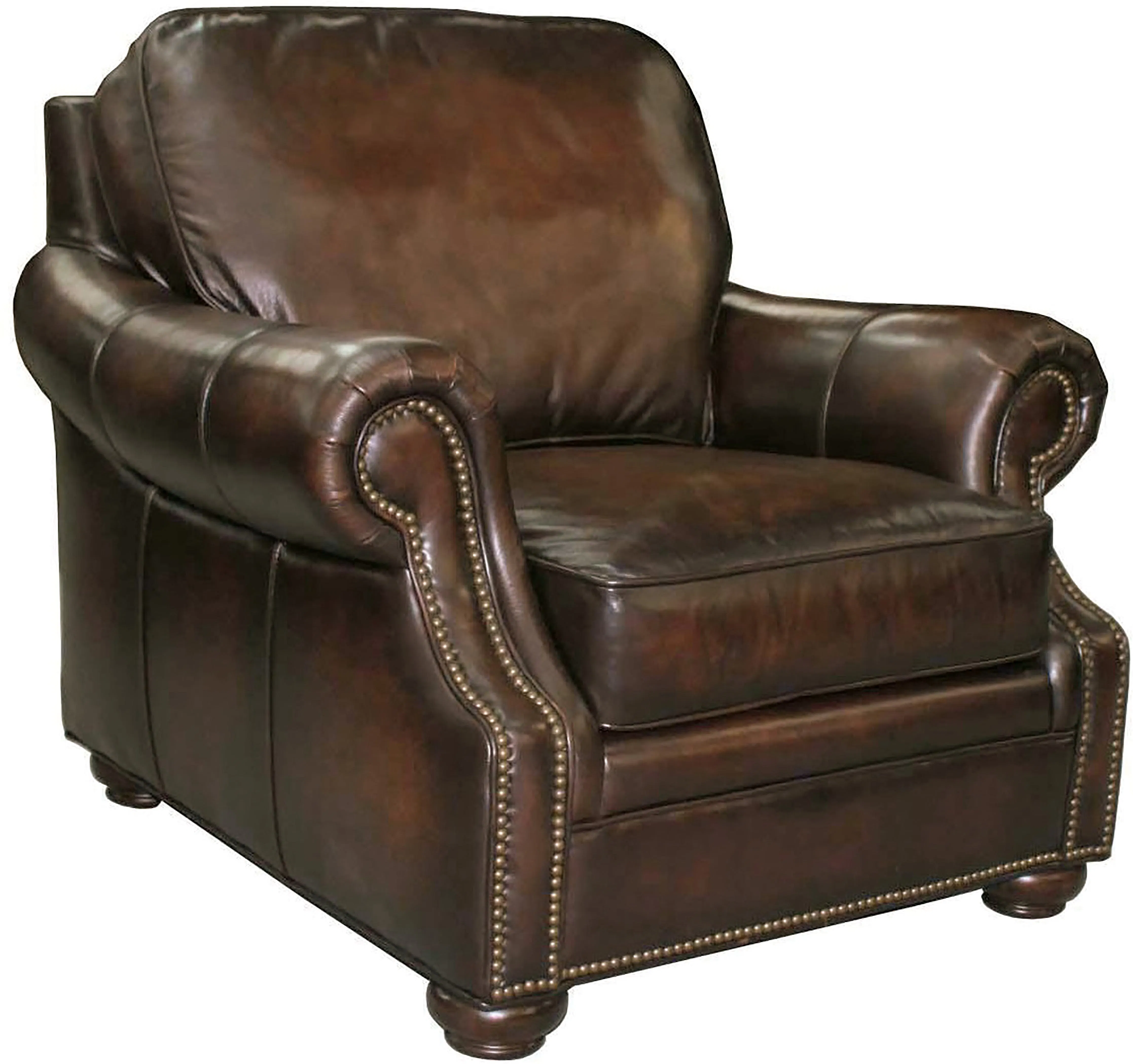 Montgomery Stationary Leather Sofa (83") In stock 2 Montgomery Stationary Leather Sofa (83") In stock