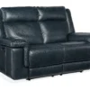 Montel Lay Flat Power Loveseat with Power Headrest & Lumbar (Cobalt) In stock 31 Montel Lay Flat Power Loveseat with Power Headrest & Lumbar (Cobalt) In stock