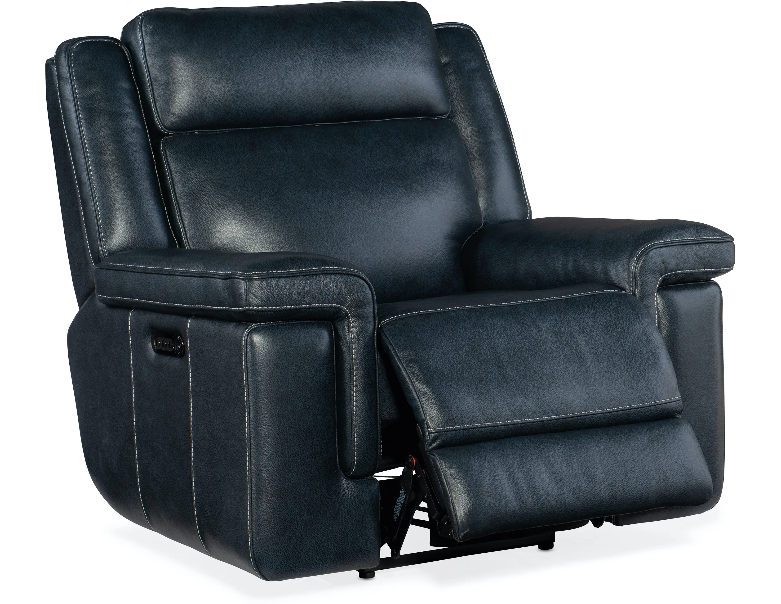 Montel Lay Flat Power Loveseat with Power Headrest & Lumbar (Cobalt) In stock 10 Montel Lay Flat Power Loveseat with Power Headrest & Lumbar (Cobalt) In stock