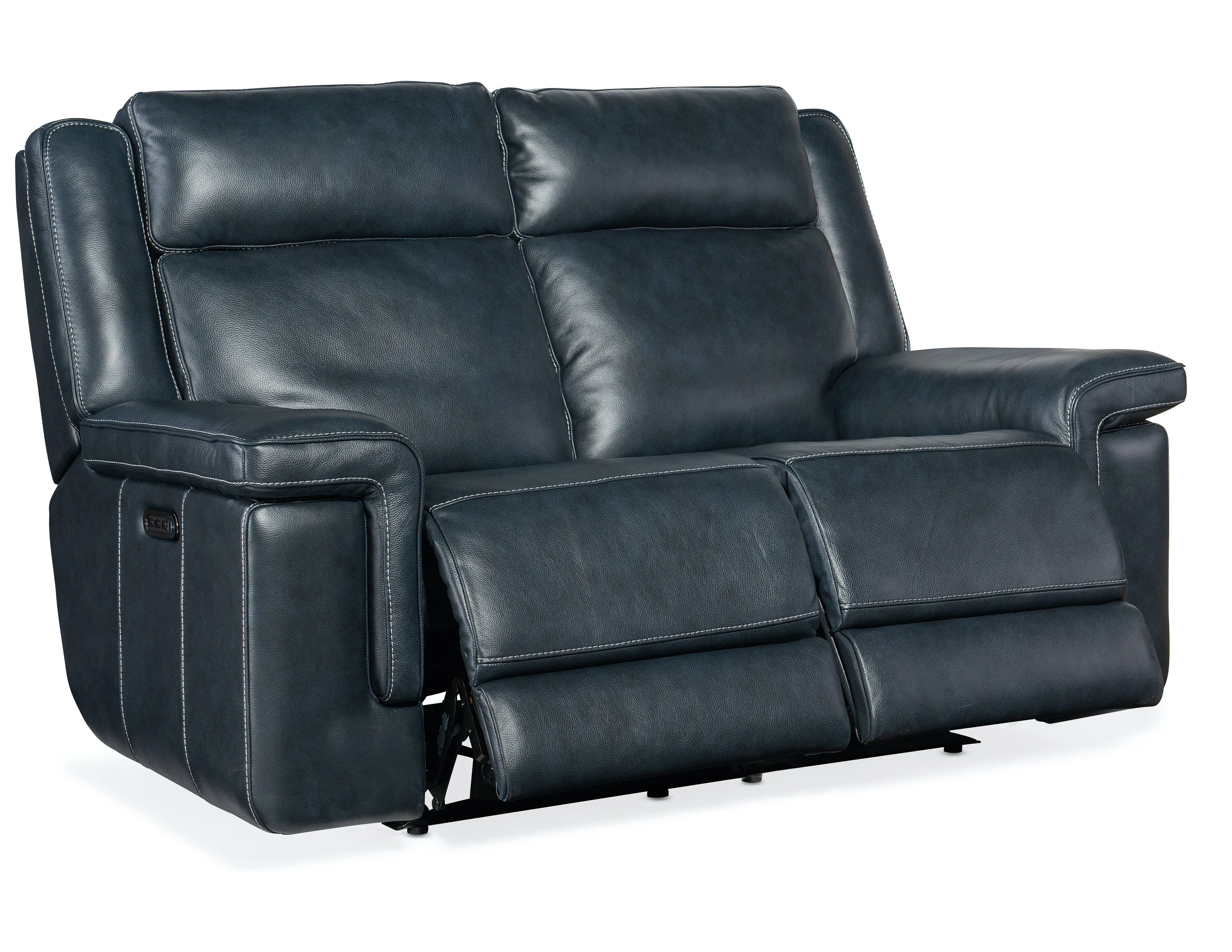 Montel Lay Flat Power Loveseat with Power Headrest & Lumbar (Cobalt) In stock 3 Montel Lay Flat Power Loveseat with Power Headrest & Lumbar (Cobalt) In stock