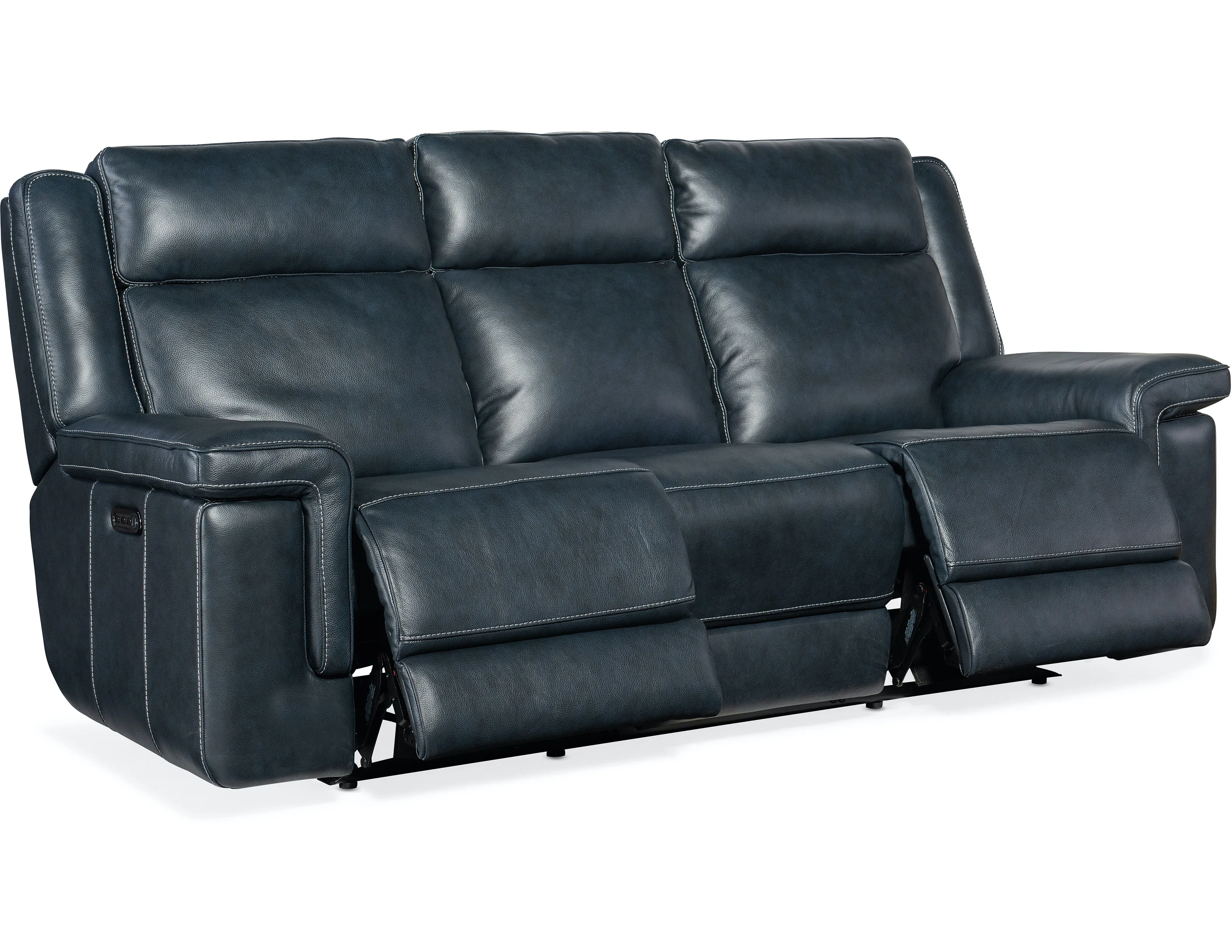 Montel Lay Flat Power Loveseat with Power Headrest & Lumbar (Cobalt) In stock 7 Montel Lay Flat Power Loveseat with Power Headrest & Lumbar (Cobalt) In stock