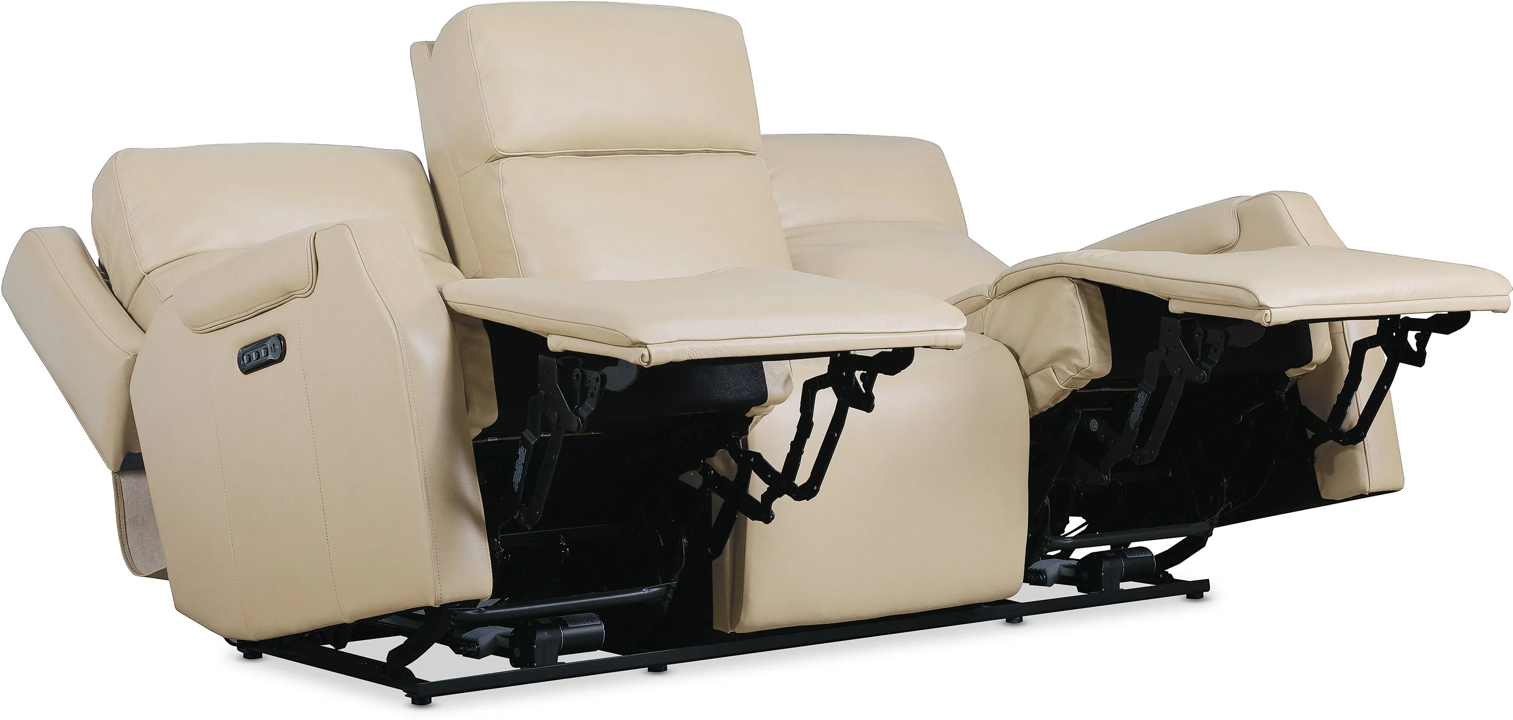 Nelson Zero Gravity Triple Power Reclining Sofa Beige (In stock) 5 Nelson Zero Gravity Triple Power Reclining Sofa Beige (In stock)