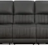 Pierce 87" Zero Gravity Power Reclining Sofa w/Power Head Rests, Power Lumbar & Drop Down Table w/2 Cup Holders (Gray) In stock 4 Pierce 87" Zero Gravity Power Reclining Sofa w/Power Head Rests, Power Lumbar & Drop Down Table w/2 Cup Holders (Gray) In stock