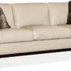 Sophia 85" Stationary Leather Sofa (In stock)