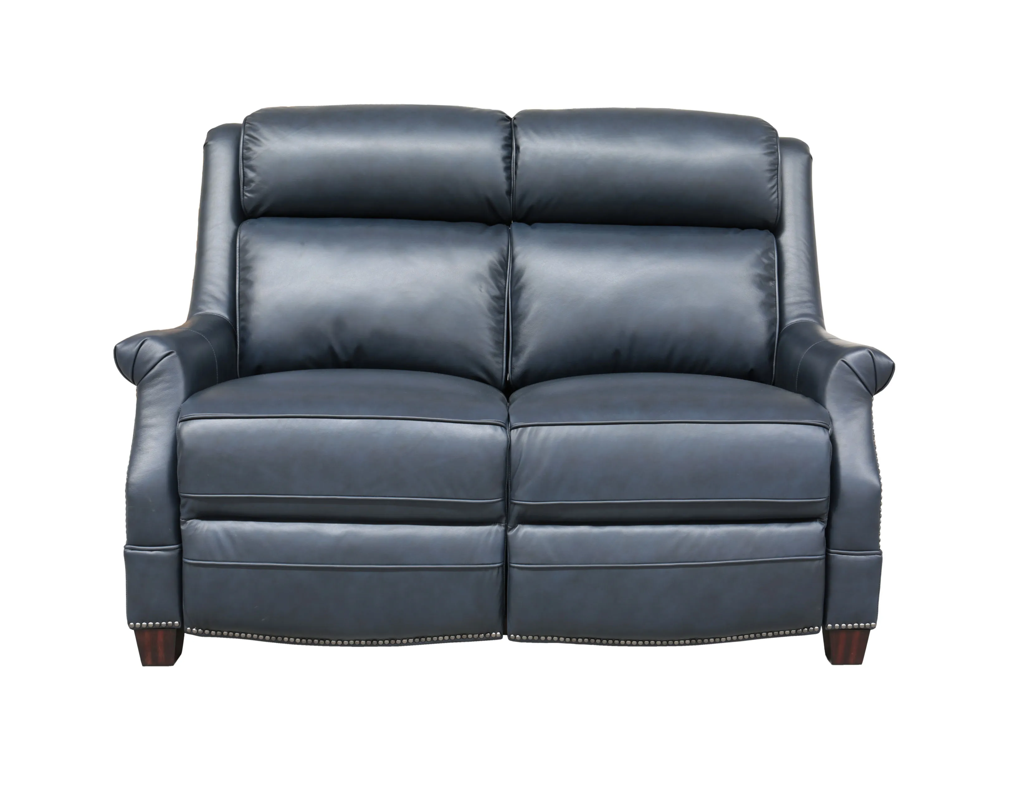 Warrendale 83" Leather Power Headrest Power Reclining Sofa (Blue) In stock 13 Warrendale 83" Leather Power Headrest Power Reclining Sofa (Blue) In stock