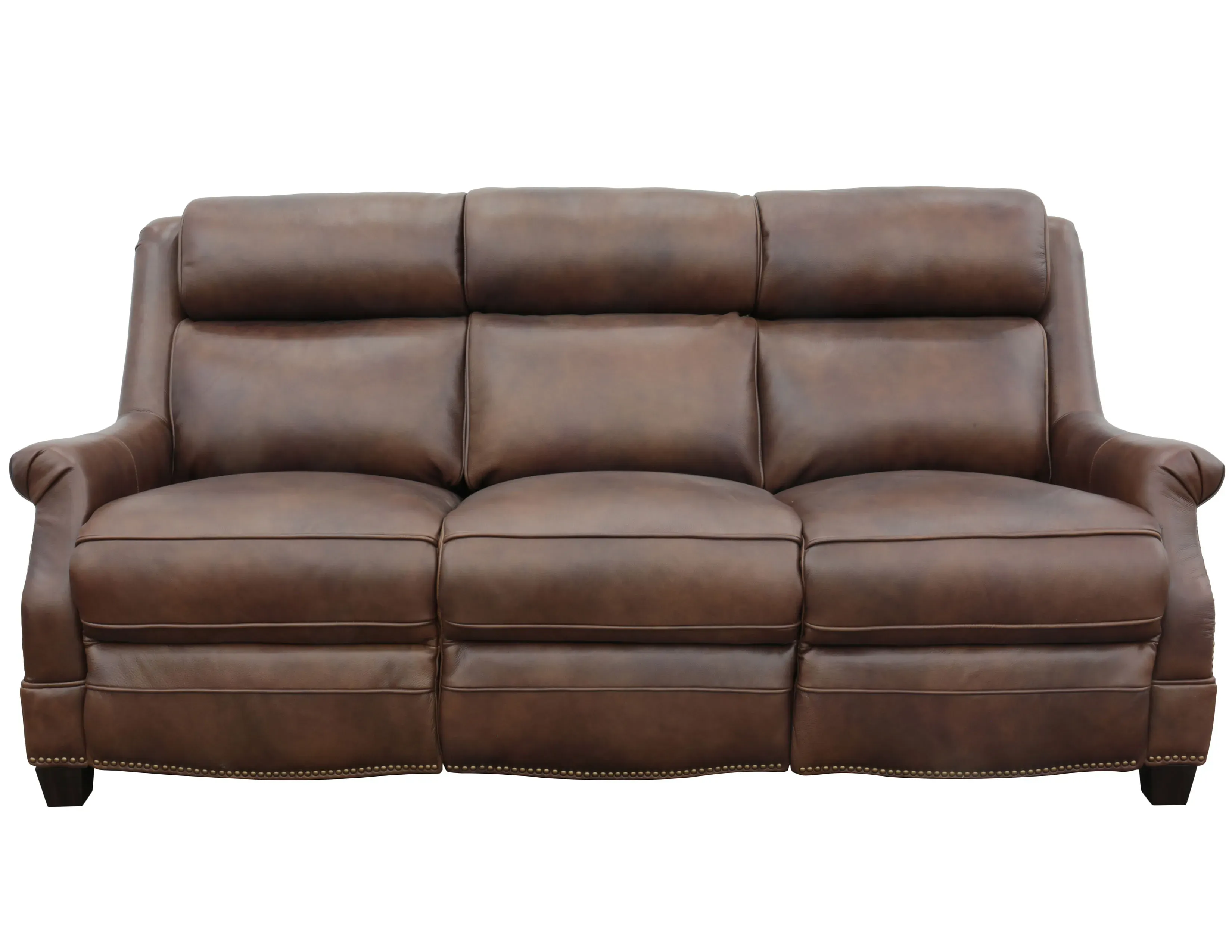 Warrendale 83" Leather Power Headrest Power Reclining Sofa (Blue) In stock 5 Warrendale 83" Leather Power Headrest Power Reclining Sofa (Blue) In stock