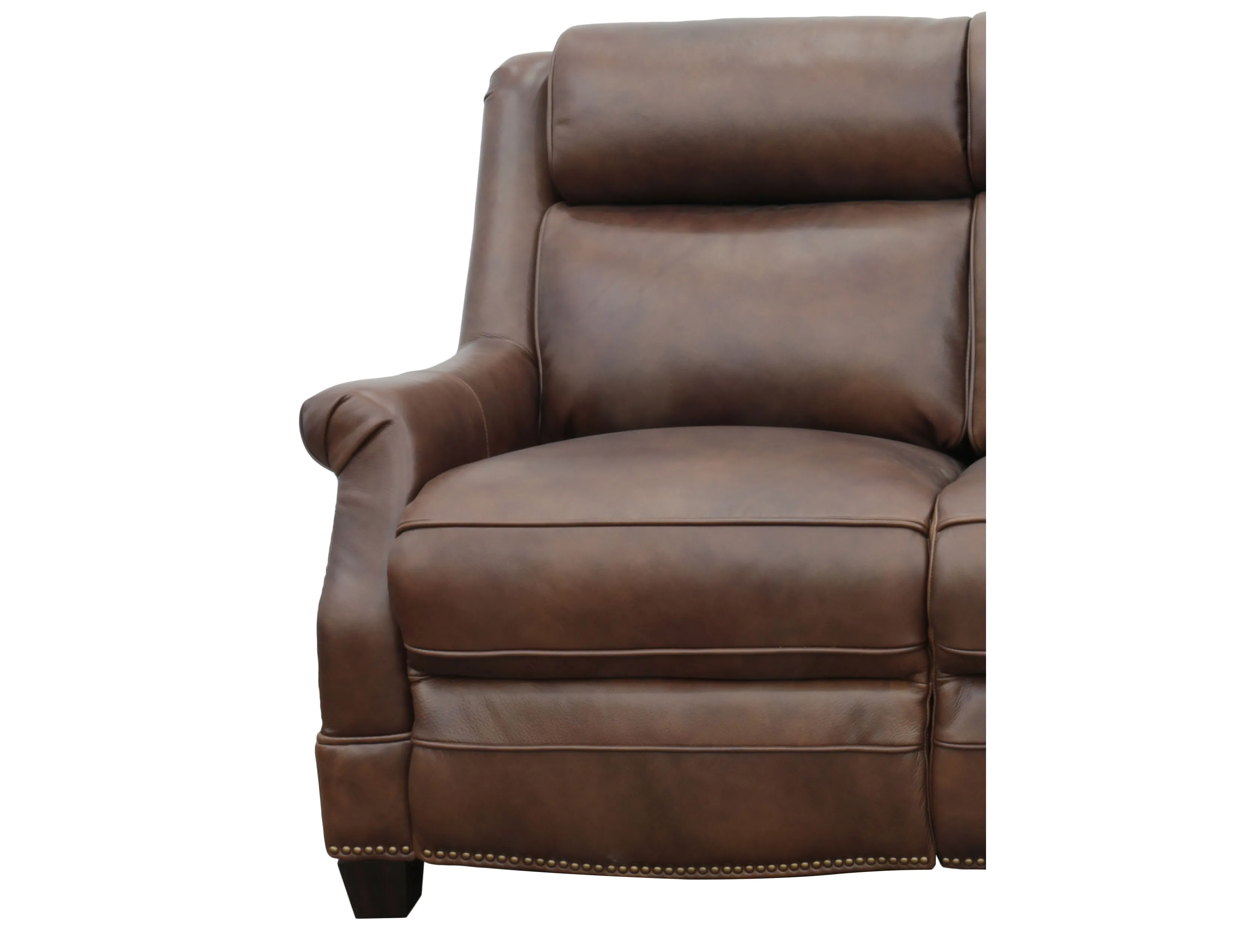 Warrendale 83" Leather Power Headrest Power Reclining Sofa (Cognac) In stock 2 Warrendale 83" Leather Power Headrest Power Reclining Sofa (Cognac) In stock