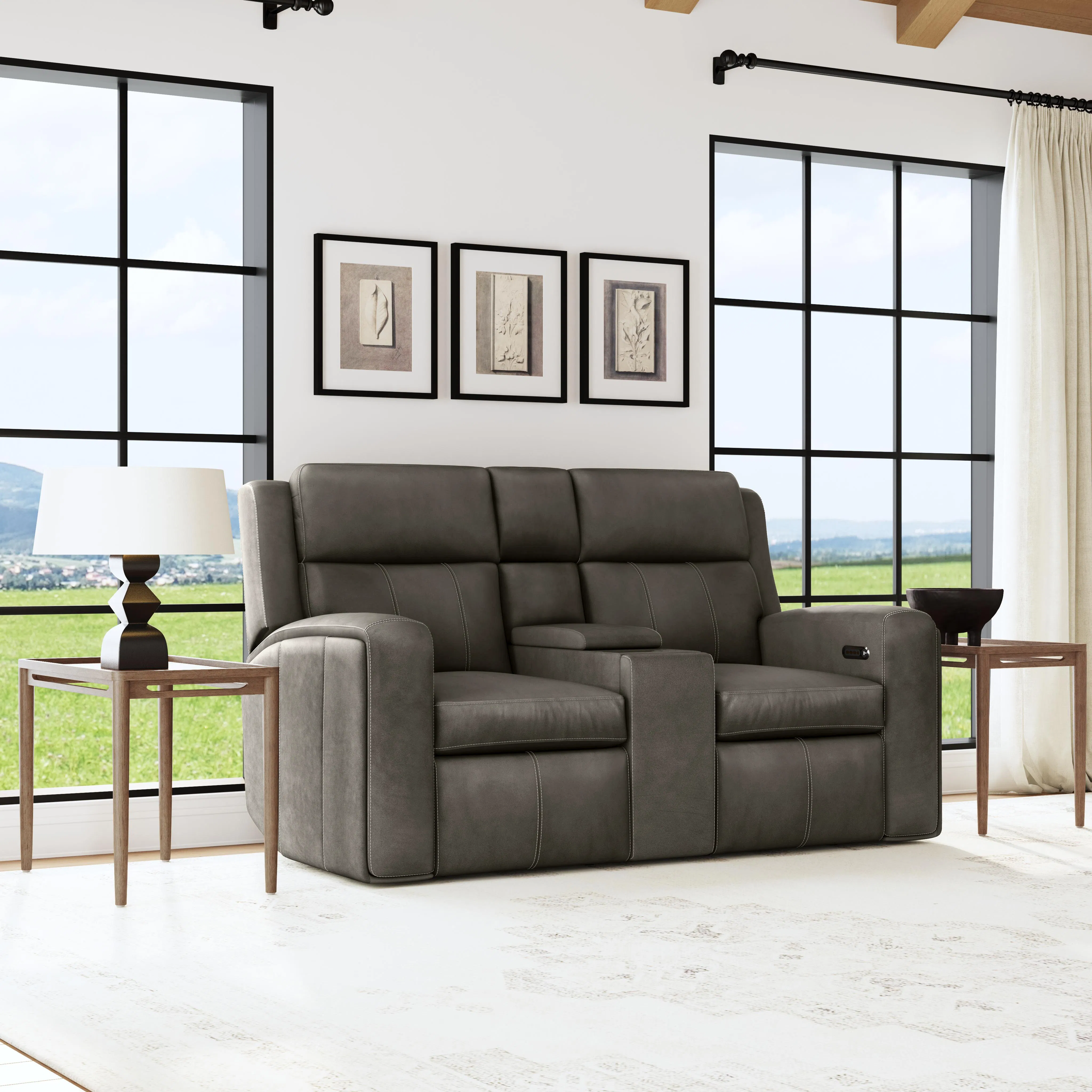 Wyatt 1596 Triple Power Reclining Sofa 705-02 (85") 2 colors - In stock 15 Wyatt 1596 Triple Power Reclining Sofa 705-02 (85") 2 colors - In stock
