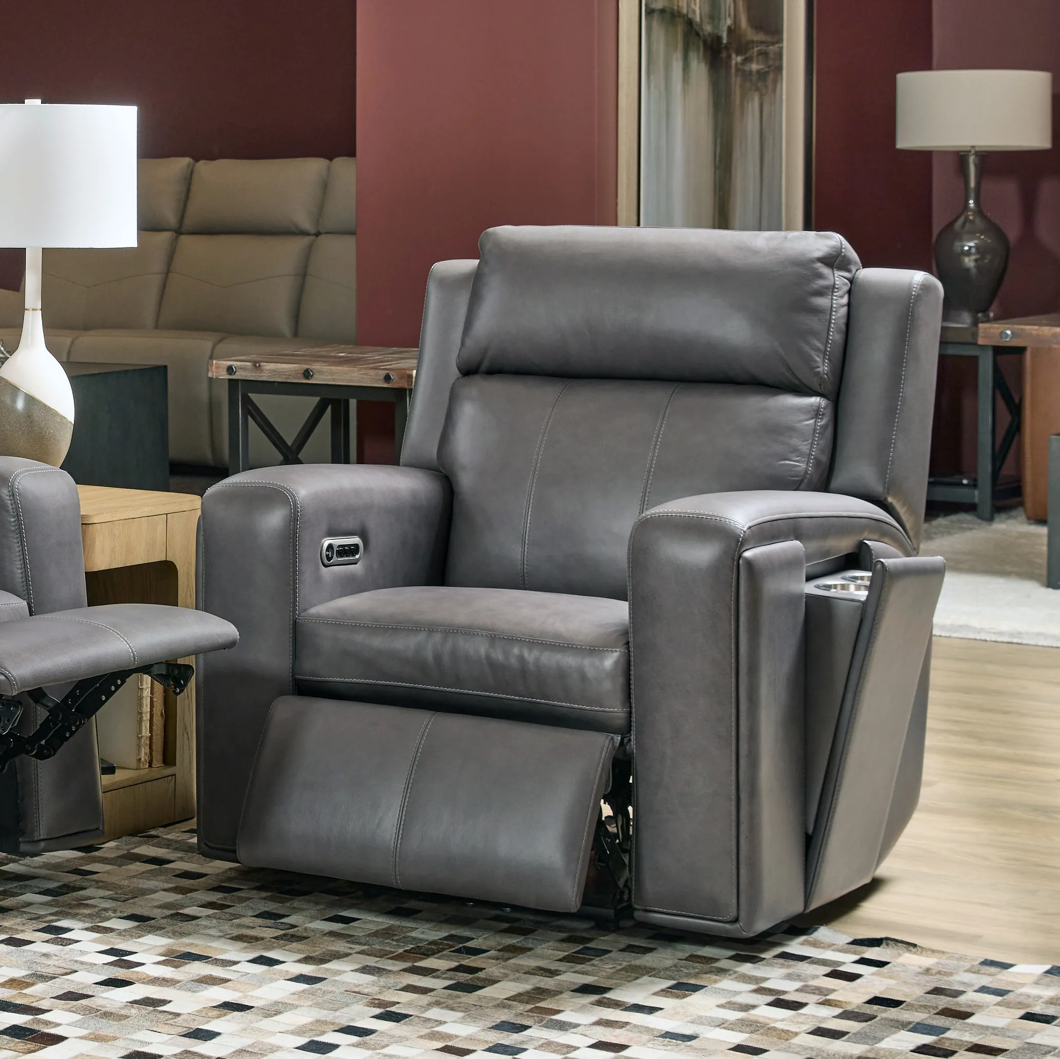 Wyatt 1596 Triple Power Reclining Sofa 705-02 (85") 2 colors - In stock 20 Wyatt 1596 Triple Power Reclining Sofa 705-02 (85") 2 colors - In stock