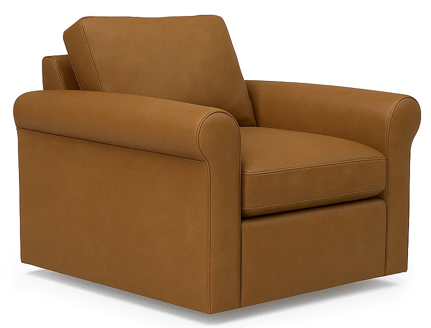 Madison 77656 Roll Arm Chair (+100 leathers) 1 Madison 77656 Roll Arm Chair (+100 leathers)