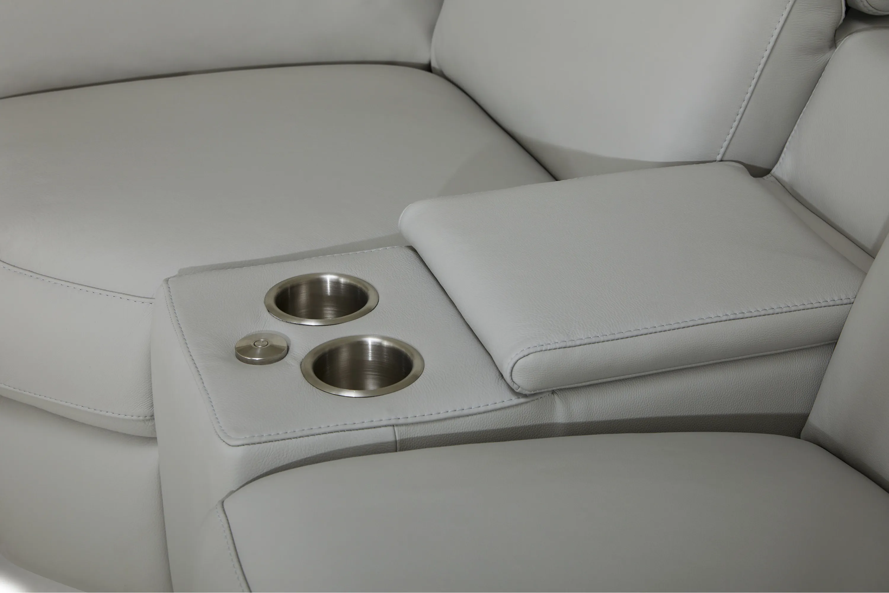 Titan 44004 Leather Power Reclining Sectional w/Power Headrests (In Stock) 10 Titan 44004 Leather Power Reclining Sectional w/Power Headrests (In Stock)