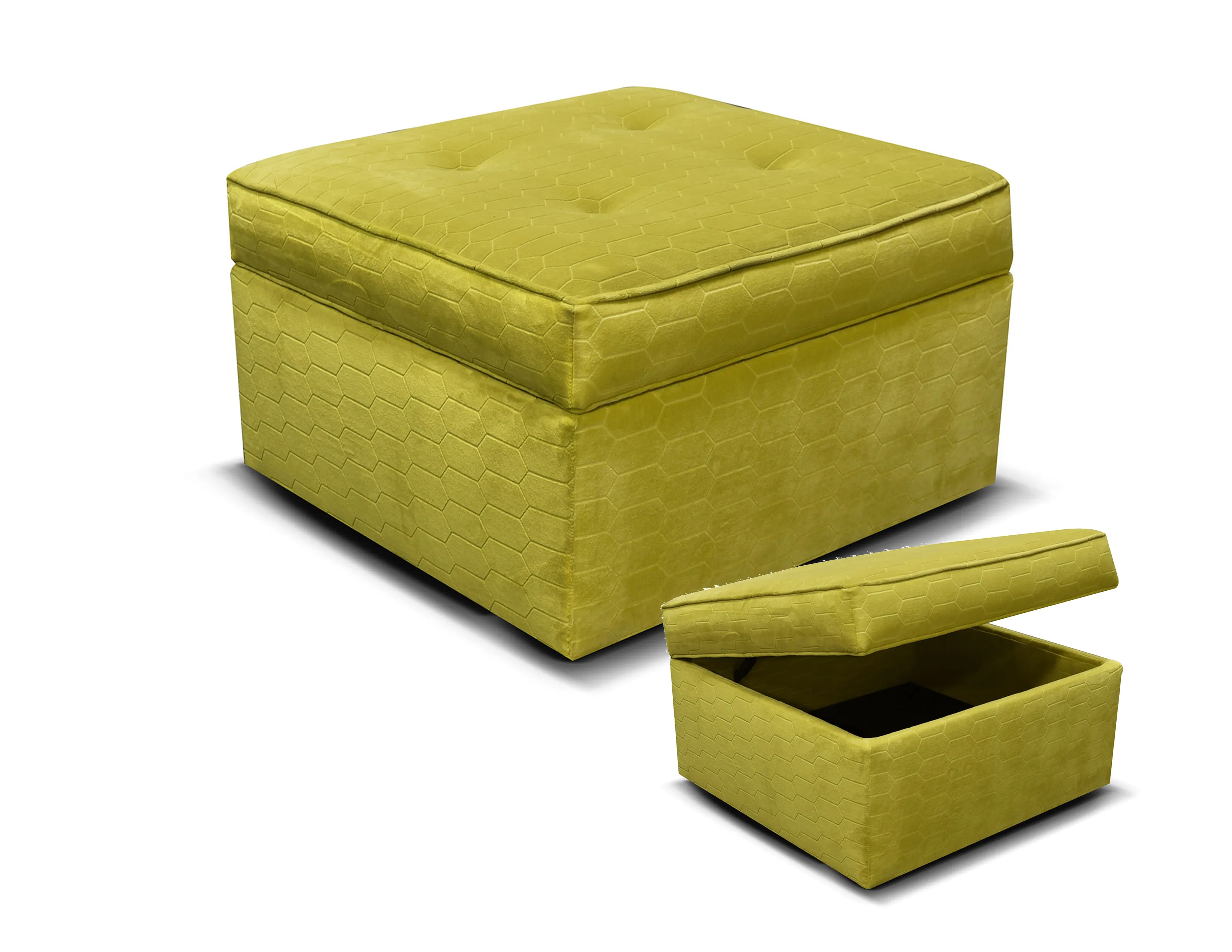 Walker 29" x 27" Storage Ottoman (+100 Standard and Performance Fabrics) 6 Walker 29" x 27" Storage Ottoman (+100 Standard and Performance Fabrics)