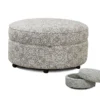 Midtown 36" Oval Storage Ottoman  (+100 Standard and Performance Fabrics)