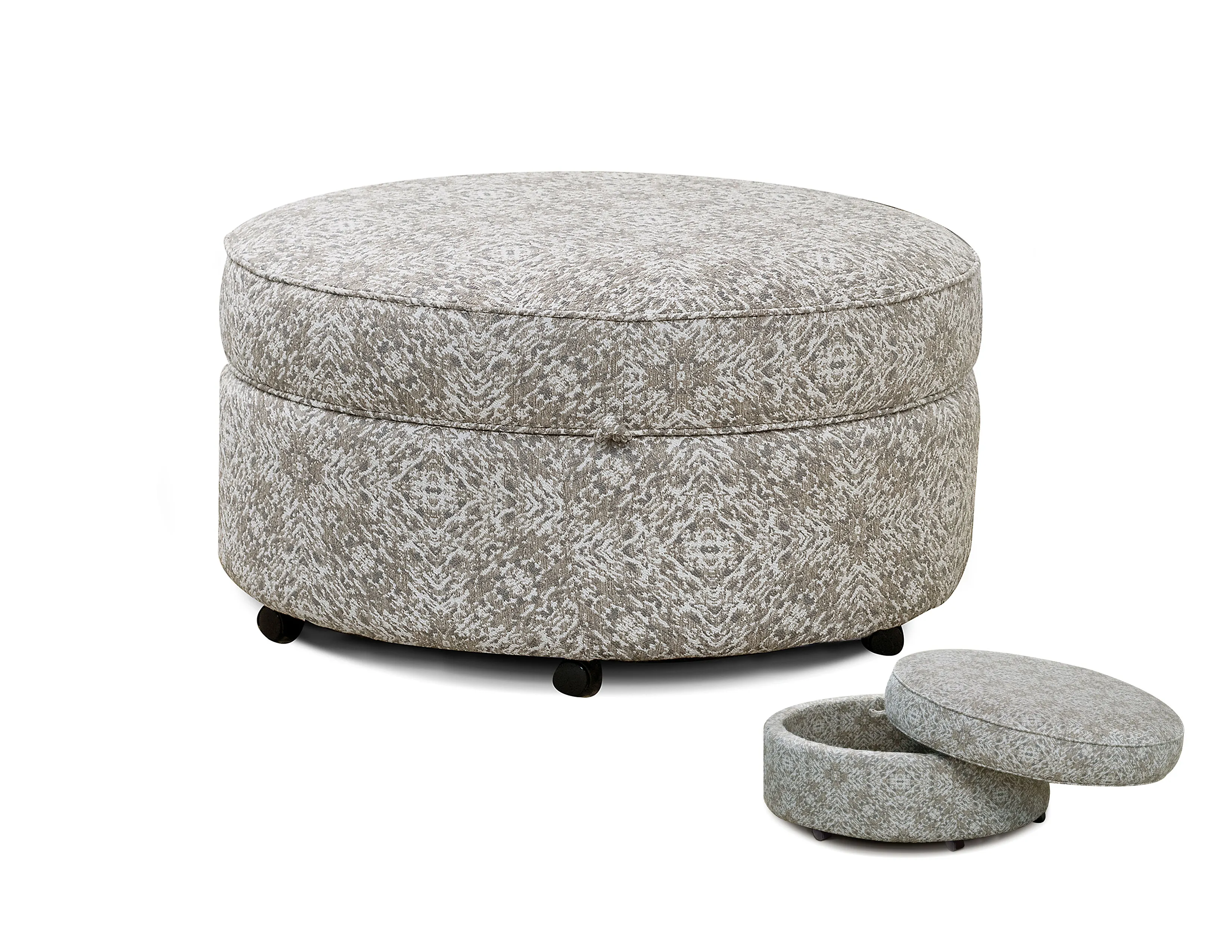 Midtown 36" Oval Storage Ottoman (+100 Standard and Performance Fabrics) 1 Midtown 36" Oval Storage Ottoman (+100 Standard and Performance Fabrics)
