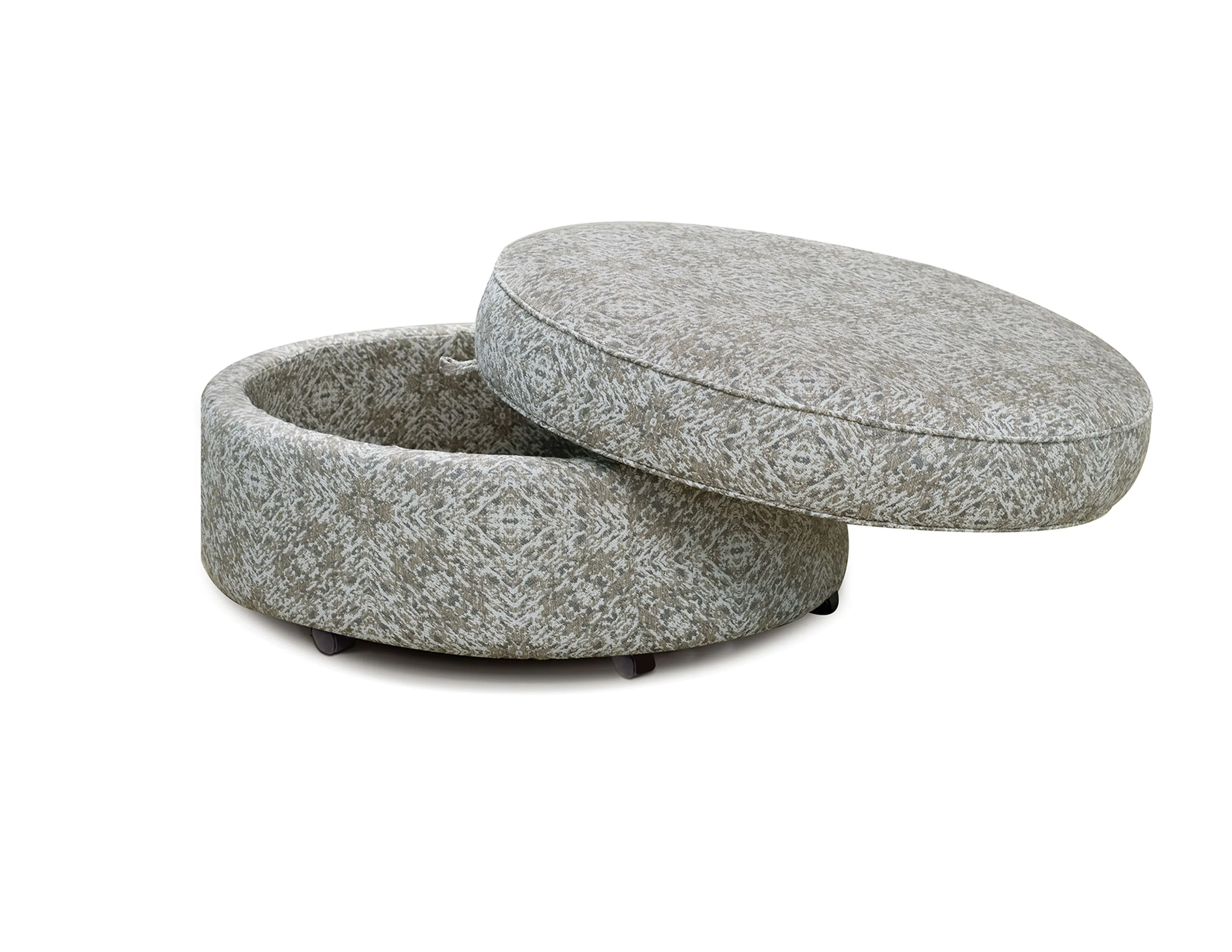 Midtown 36" Oval Storage Ottoman (+100 Standard and Performance Fabrics) 4 Midtown 36" Oval Storage Ottoman (+100 Standard and Performance Fabrics)