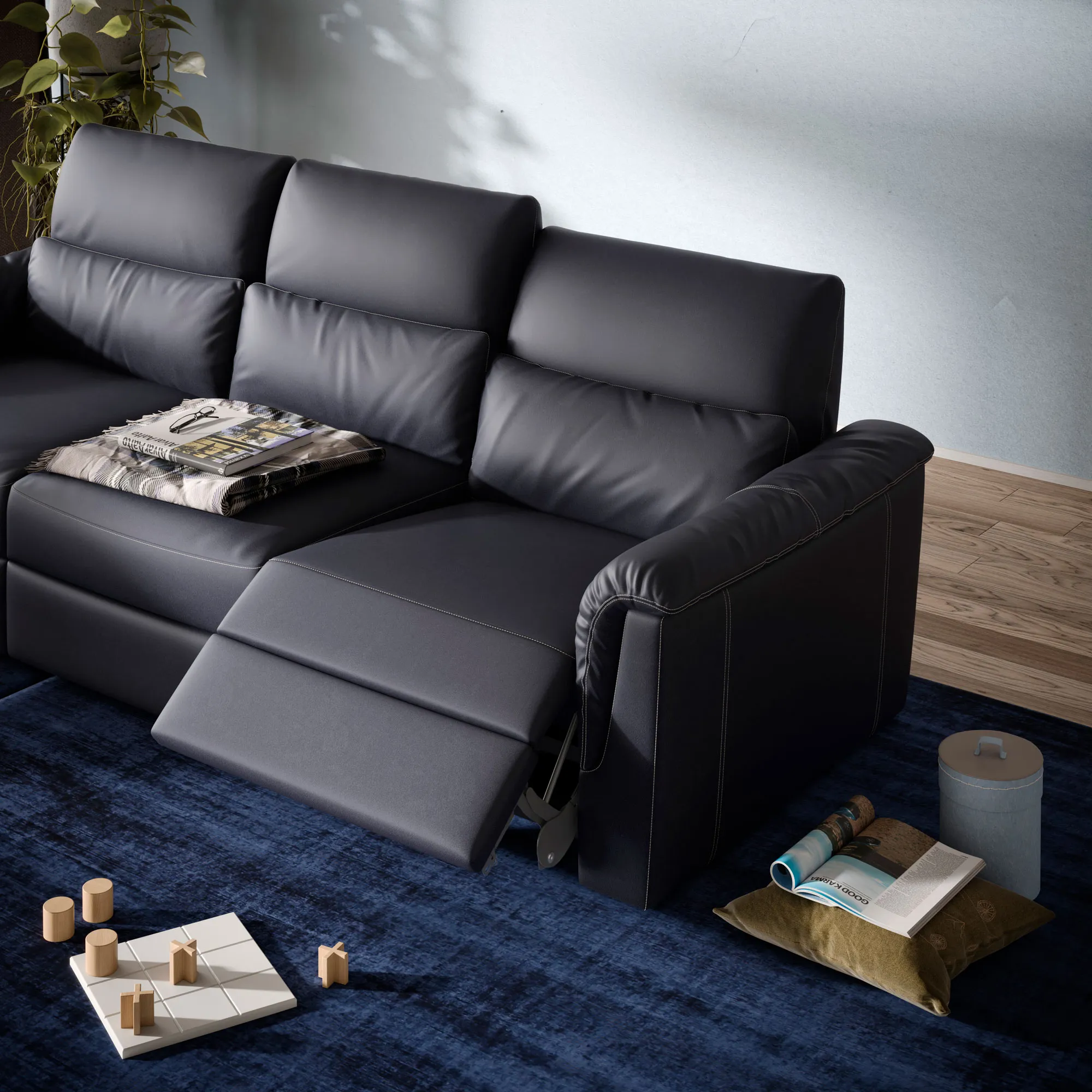 Amorevole C176 Triple Power Recliner (+50 leathers) 10 Amorevole C176 Triple Power Recliner (+50 leathers)