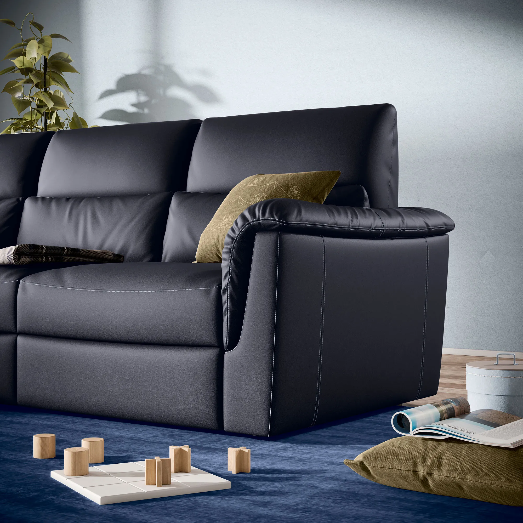 Amorevole C176 Triple Power Recliner (+50 leathers) 13 Amorevole C176 Triple Power Recliner (+50 leathers)