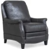 Ashebrooke Leather Recliner (Gray) In stock