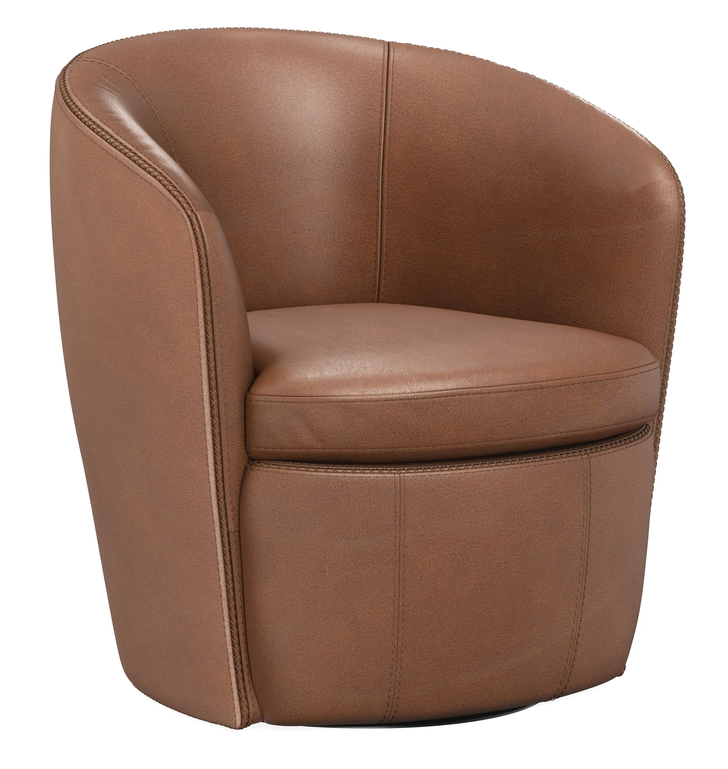 Barolo Italian Leather Swivel Chair Ice (In stock - Fast shipping) 3 Barolo Italian Leather Swivel Chair Ice (In stock - Fast shipping)