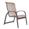 Bayside Sling High Back Dining Arm Chair (Made to order fabrics and finishes)