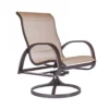 Bayside Sling High Back Swivel Dining Chair (Made to order fabrics and finishes) 7 Bayside Sling High Back Swivel Dining Chair (Made to order fabrics and finishes)