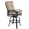 Monterey Cushion Swivel Bar Stool (46" or 54") - 110 fabrics - 8 metal finishes 17 Monterey Cushion Swivel Bar Stool (46" or 54") - 110 fabrics - 8 metal finishes