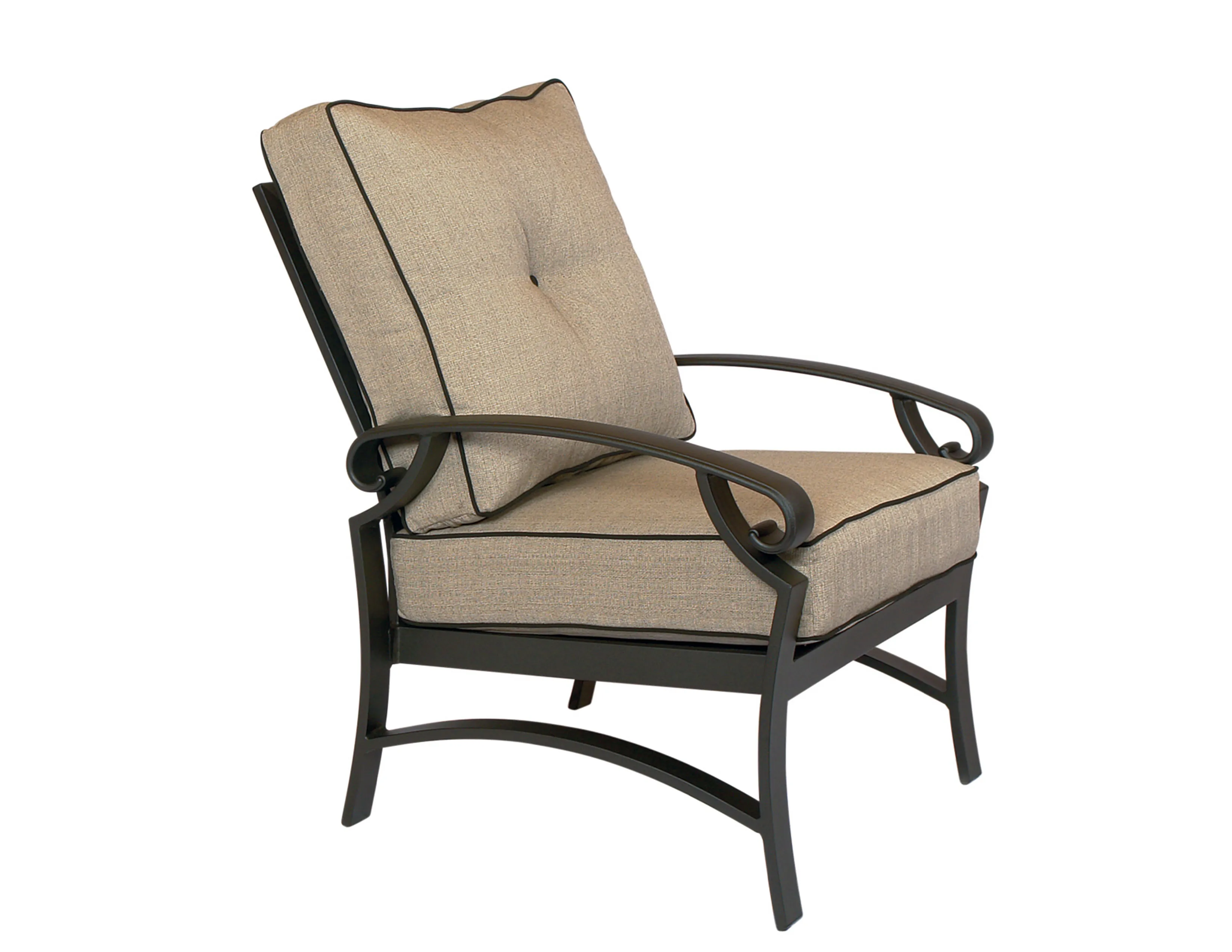 Monterey Cushion Lounge Chair (110 fabrics - 8 metal finishes) 1 Monterey Cushion Lounge Chair (110 fabrics - 8 metal finishes)