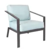 Capstone Cushion Lounge Chair (110 fabrics - 8 metal finishes)