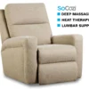Metro Recliner w/ Massage + Heat + Lumbar + Free Power Headrest (150 fabrics and leathers) 14 Metro Recliner w/ Massage + Heat + Lumbar + Free Power Headrest (150 fabrics and leathers)
