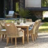 Edgewood Seven Piece Dining Room (Teak)