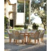 Edgewood 48" Five Piece Round Dining Room (Teak)