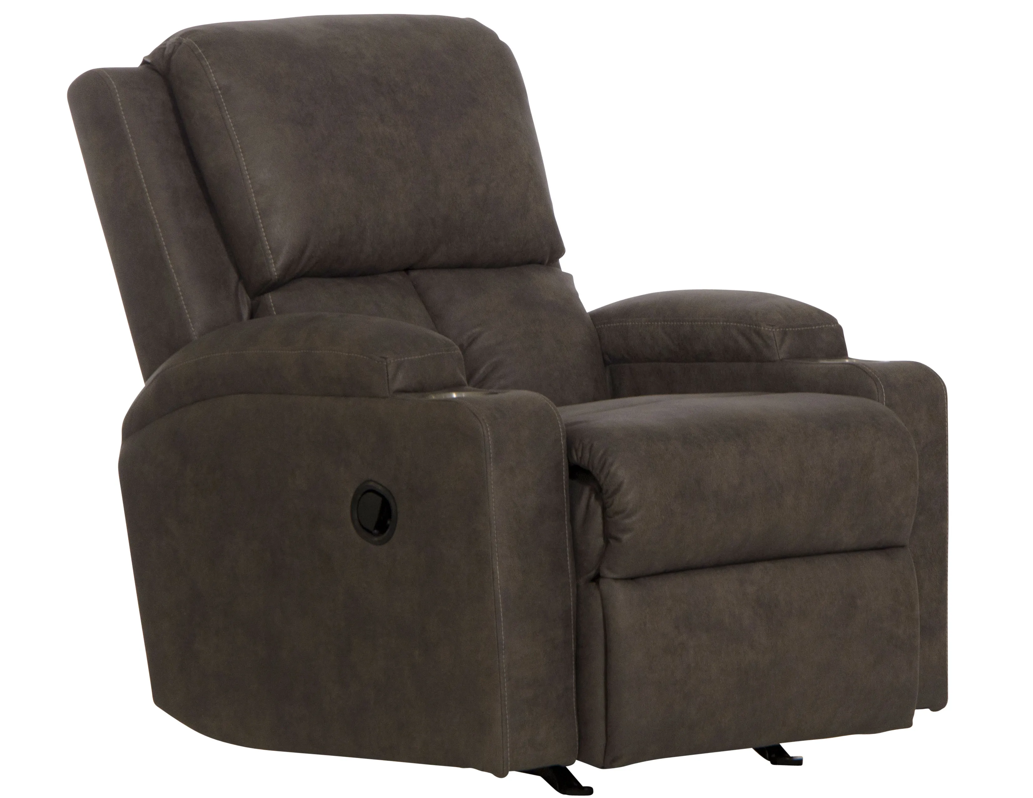 Kyle Rocker Recliner with Dual Cupholders - Casual Rocking Comfort (2 colors) 12 Kyle Rocker Recliner with Dual Cupholders - Casual Rocking Comfort (2 colors)