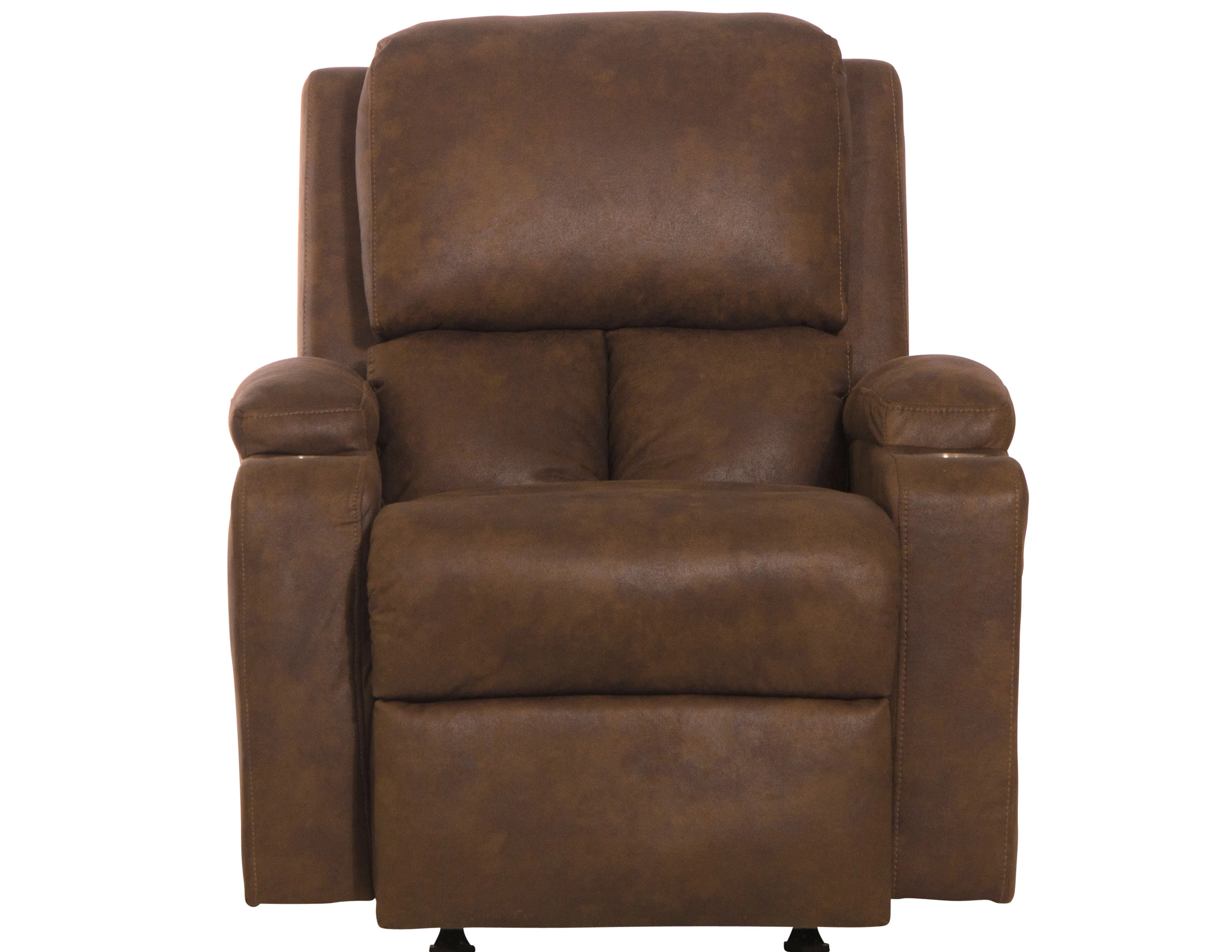 Kyle Rocker Recliner with Dual Cupholders - Casual Rocking Comfort (2 colors) 2 Kyle Rocker Recliner with Dual Cupholders - Casual Rocking Comfort (2 colors)