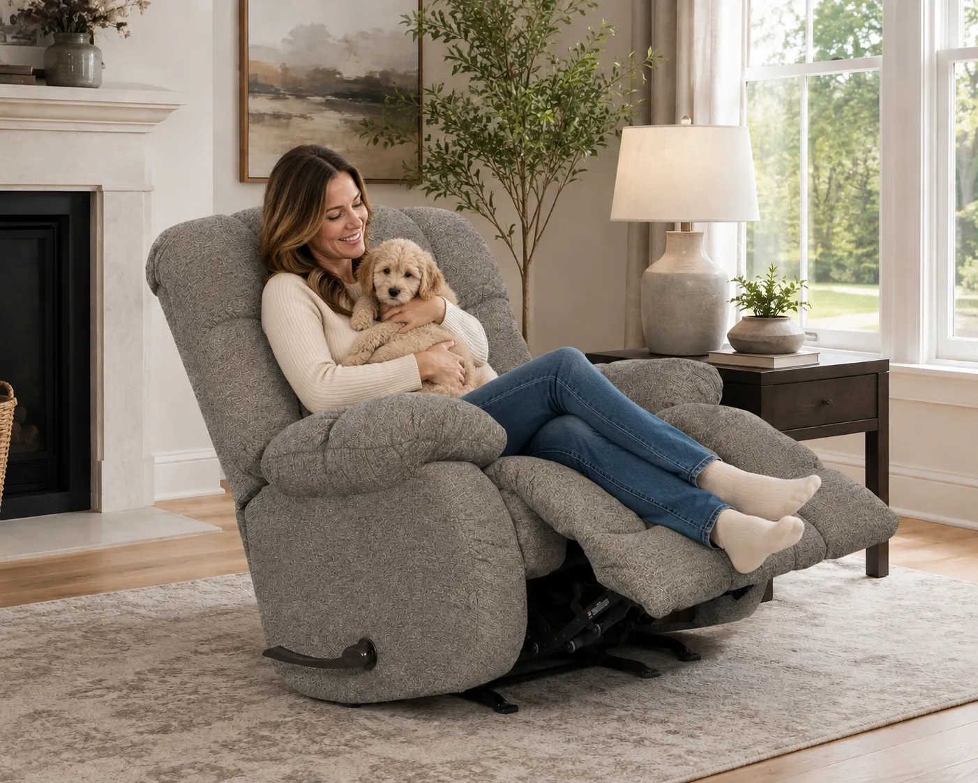 Brody Rocker Recliner Comfort Made for Everyday Relaxation (2 colors) 7 Brody Rocker Recliner Comfort Made for Everyday Relaxation (2 colors)