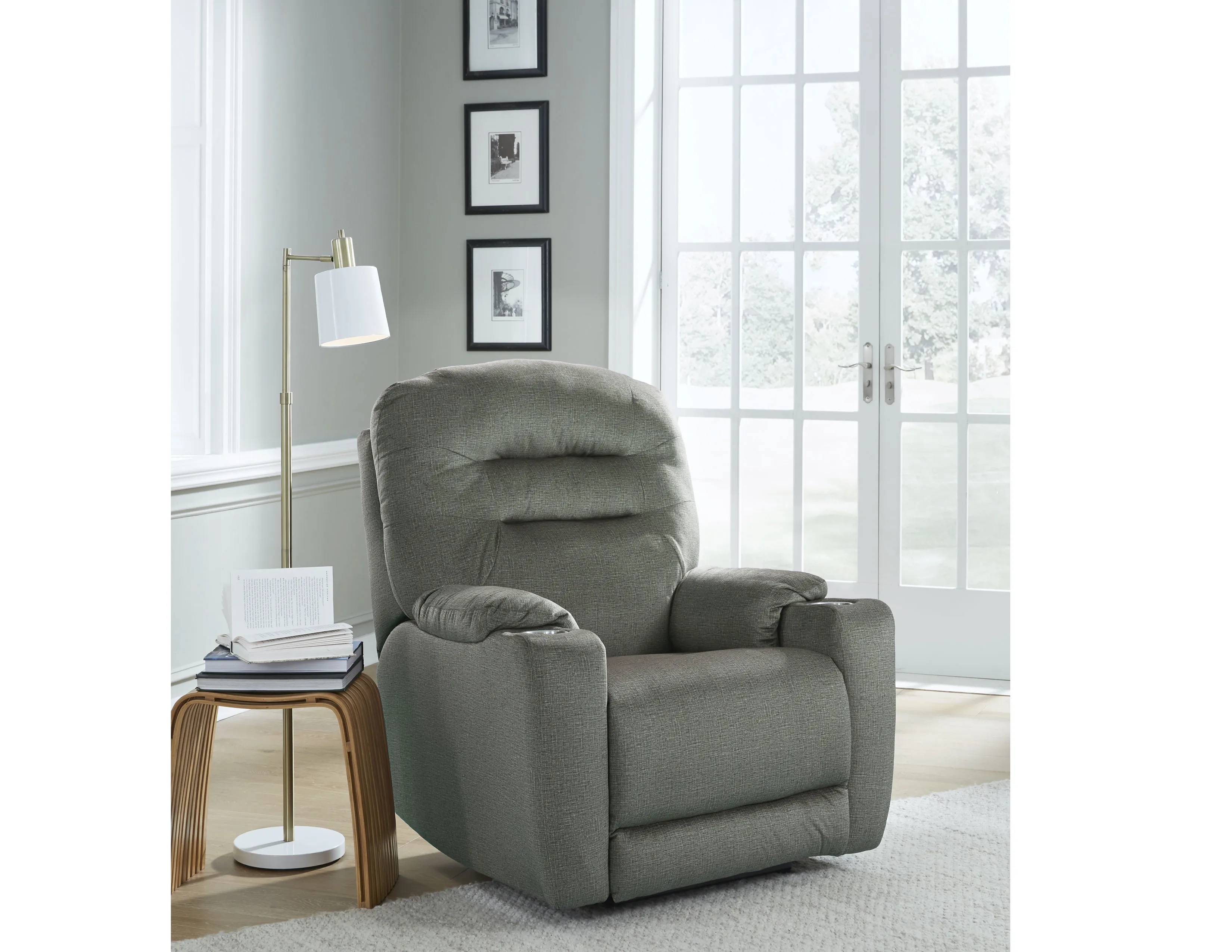 Front Row Wall Hugger or Rocker Recliner (+150 fabrics and leathers) 4 Front Row Wall Hugger or Rocker Recliner (+150 fabrics and leathers)