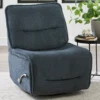 Leo Armless Glider Recliner Midnight (In stock - Fast shipping) 26 Leo Armless Glider Recliner Midnight (In stock - Fast shipping)