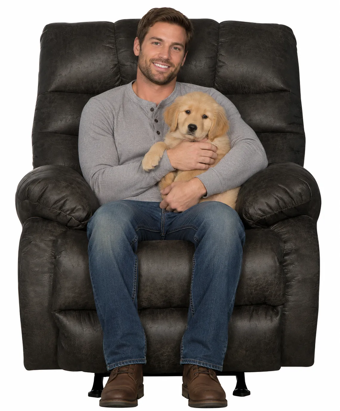 Berman Chaise Rocker Recliner Plush, Deep-Cushioned Comfort (two colors) 14 Berman Chaise Rocker Recliner Plush, Deep-Cushioned Comfort (two colors)