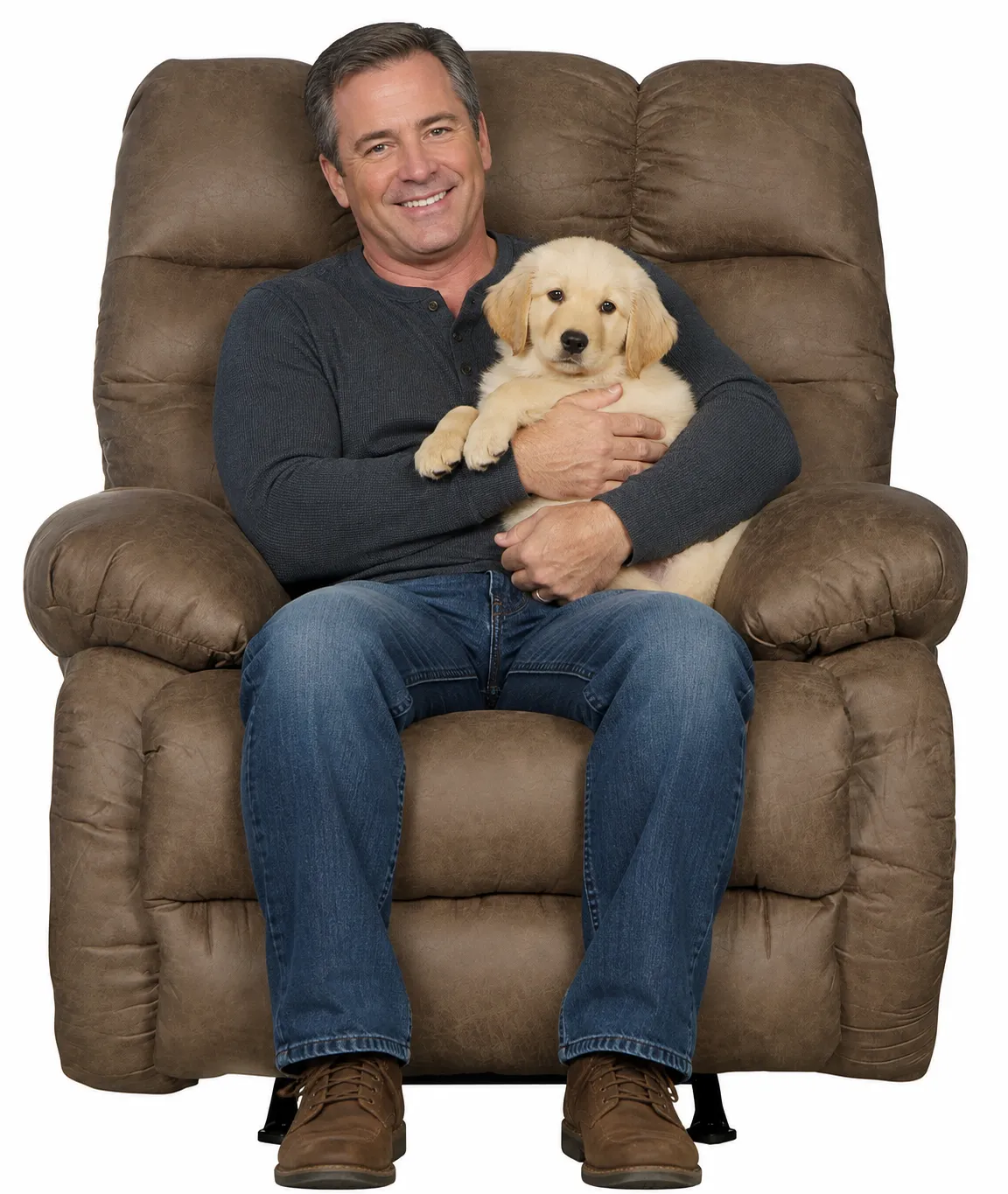 Berman Chaise Rocker Recliner Plush, Deep-Cushioned Comfort (two colors) 2 Berman Chaise Rocker Recliner Plush, Deep-Cushioned Comfort (two colors)