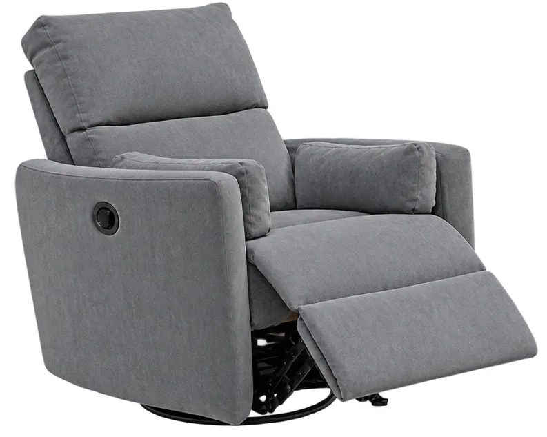 Crescent Swivel Glider Recliner or Power Rocker Recliner - Smooth Motion & Heavy-Duty Support (3 colors) 10 Crescent Swivel Glider Recliner or Power Rocker Recliner - Smooth Motion & Heavy-Duty Support (3 colors)