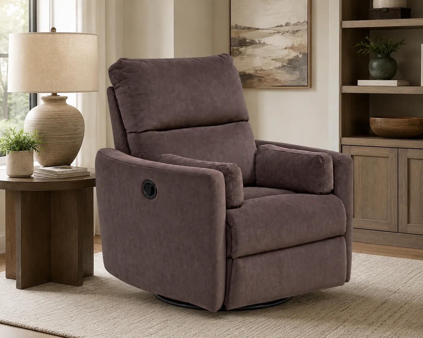 Crescent Swivel Glider Recliner or Power Rocker Recliner - Smooth Motion & Heavy-Duty Support (3 colors) 5 Crescent Swivel Glider Recliner or Power Rocker Recliner - Smooth Motion & Heavy-Duty Support (3 colors)