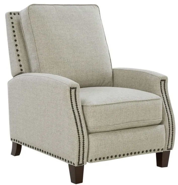 Melrose Fabric Recliner (Light Gray) In stock 1 Melrose Fabric Recliner (Light Gray) In stock
