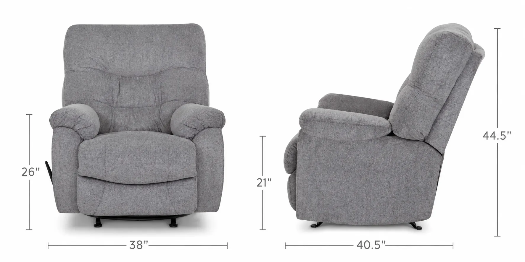 Trilogy 4295 Rocker Recliner (Cradled Comfort. Smooth Rocking) 2 colors 11 Trilogy 4295 Rocker Recliner (Cradled Comfort. Smooth Rocking) 2 colors