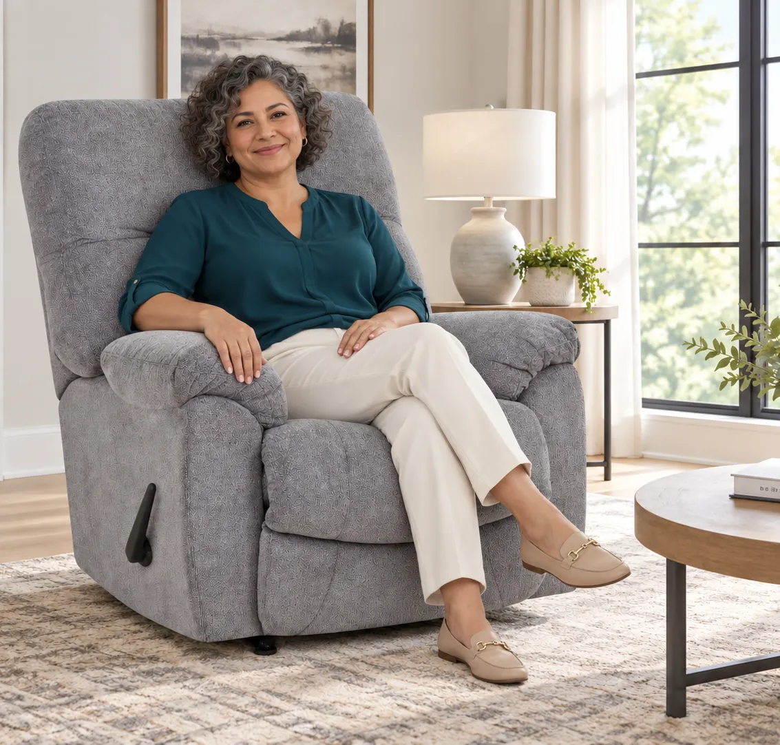 Trilogy 4295 Rocker Recliner (Cradled Comfort. Smooth Rocking) 2 colors 3 Trilogy 4295 Rocker Recliner (Cradled Comfort. Smooth Rocking) 2 colors