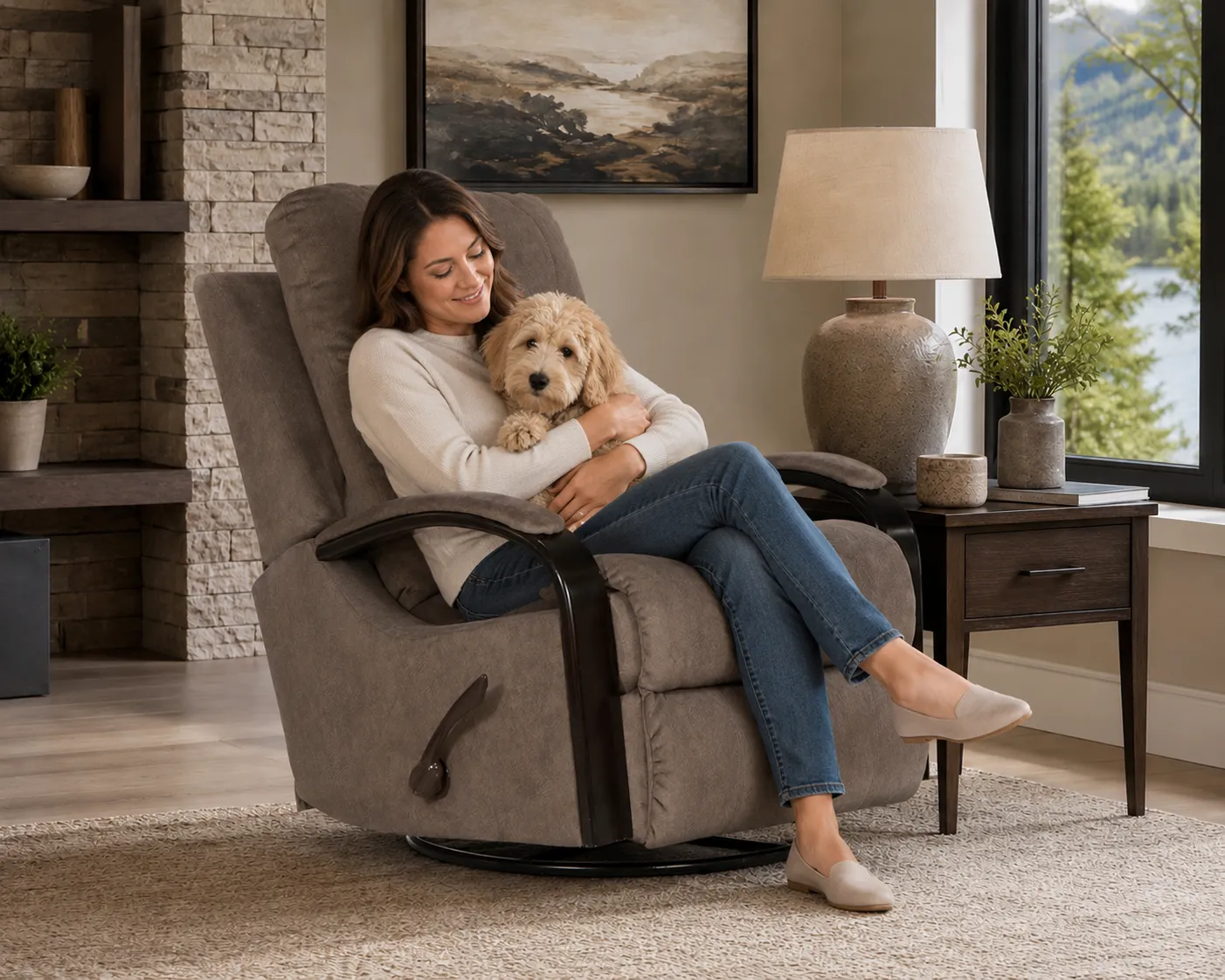 Niles Swivel Glider Recliner Smooth Swivel-Glide Comfort (three colors) 15 Niles Swivel Glider Recliner Smooth Swivel-Glide Comfort (three colors)