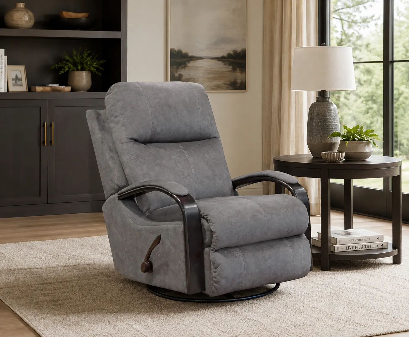 Niles Swivel Glider Recliner Smooth Swivel-Glide Comfort (three colors) 2 Niles Swivel Glider Recliner Smooth Swivel-Glide Comfort (three colors)