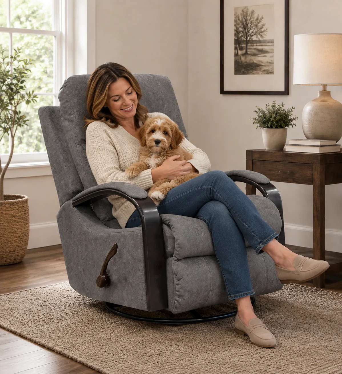 Niles Swivel Glider Recliner Smooth Swivel-Glide Comfort (three colors) 3 Niles Swivel Glider Recliner Smooth Swivel-Glide Comfort (three colors)