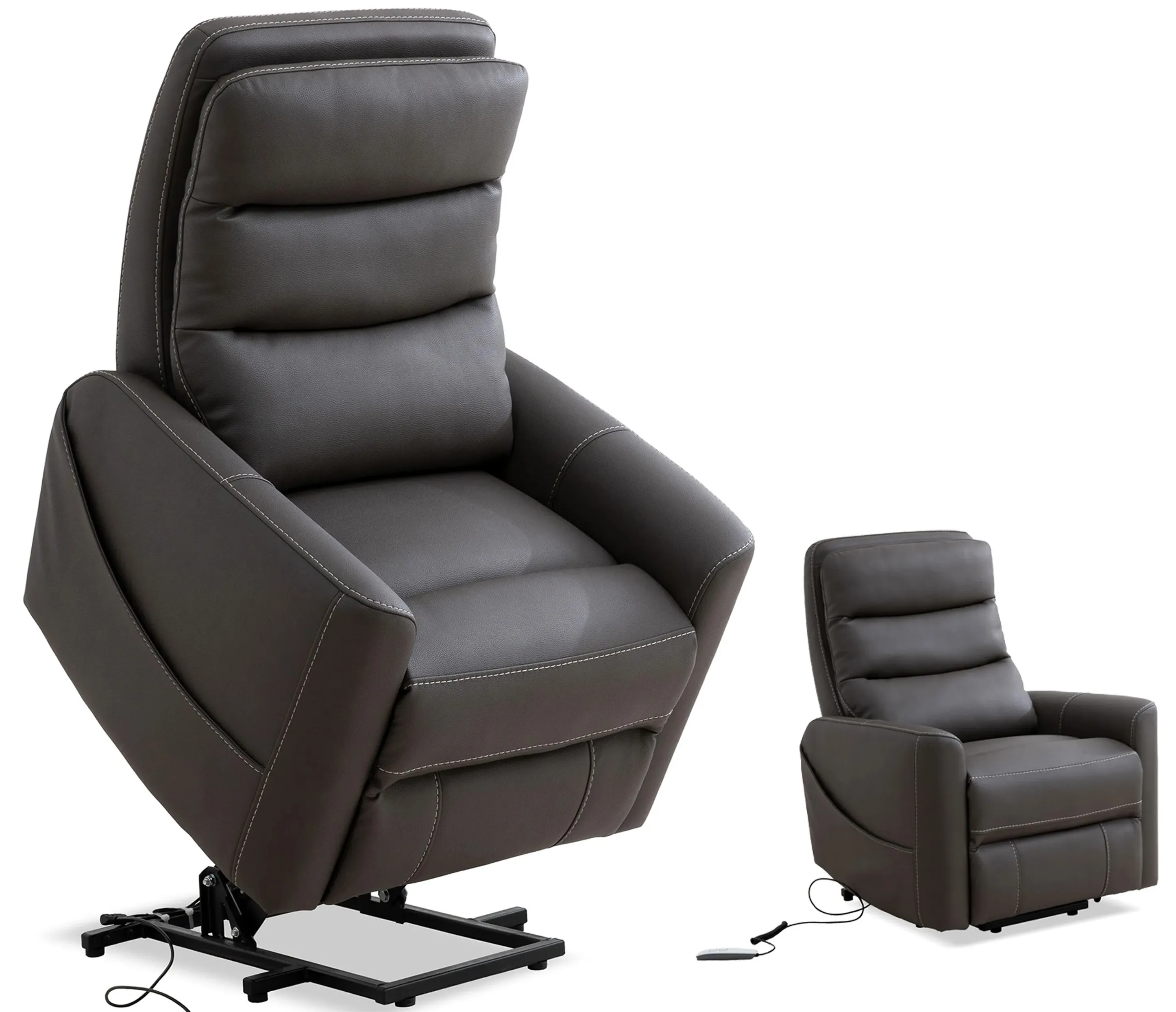 Hercules Power Lift Recliner with Articulating Headrest Haze (350 lbs.) In stock -Fast shipping 1 Hercules Power Lift Recliner with Articulating Headrest Haze (350 lbs.) In stock -Fast shipping