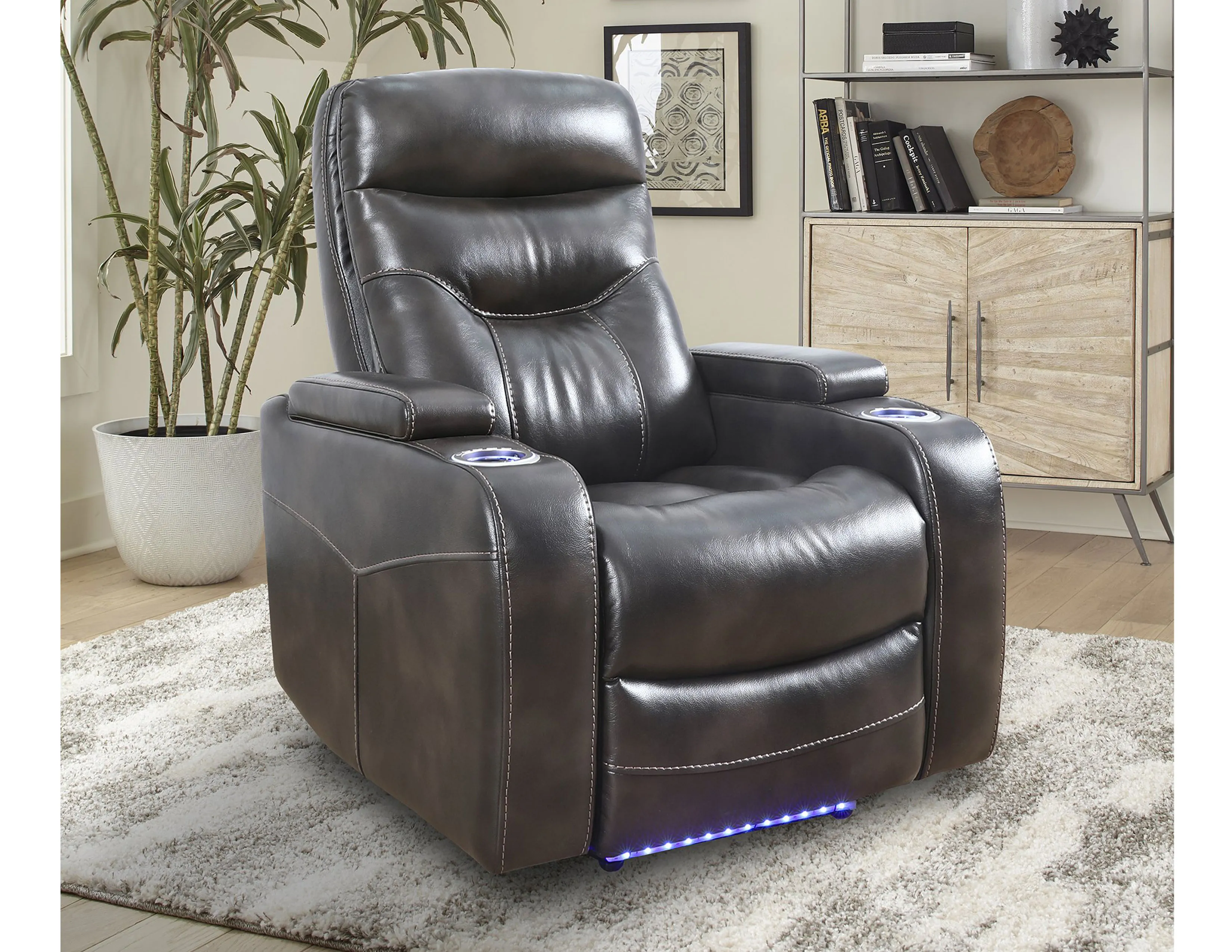 Origin Swivel Glider Home Theater Recliner Truffle (Leather like fabric) In stock - Fast shipping 1 Origin Swivel Glider Home Theater Recliner Truffle (Leather like fabric) In stock - Fast shipping