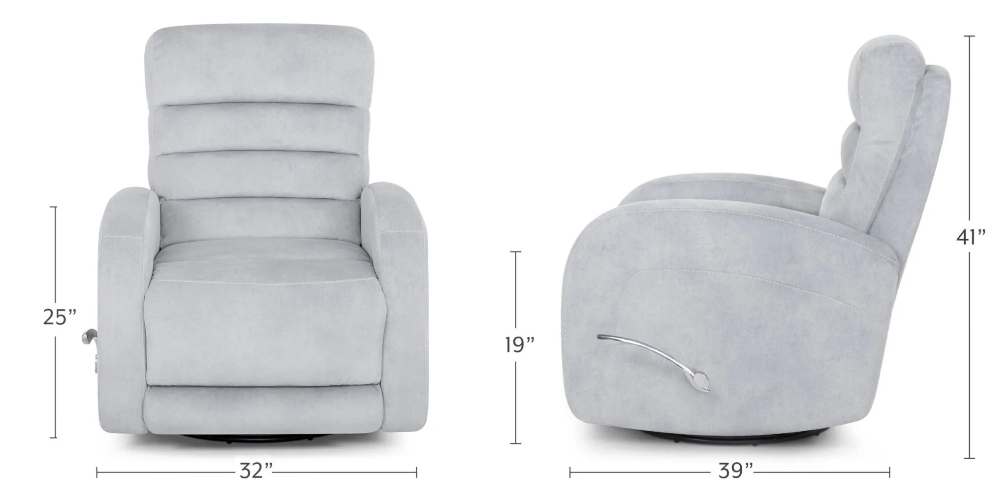 Nomad 4844 Swivel Glider Recliner (+2 colors 4 Nomad 4844 Swivel Glider Recliner (+2 colors